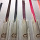 Left to right: Stormageddon (lol), Truffle Brown, Eggplant, Dances with Raisins (stop), Hot Hibiscus, Peach